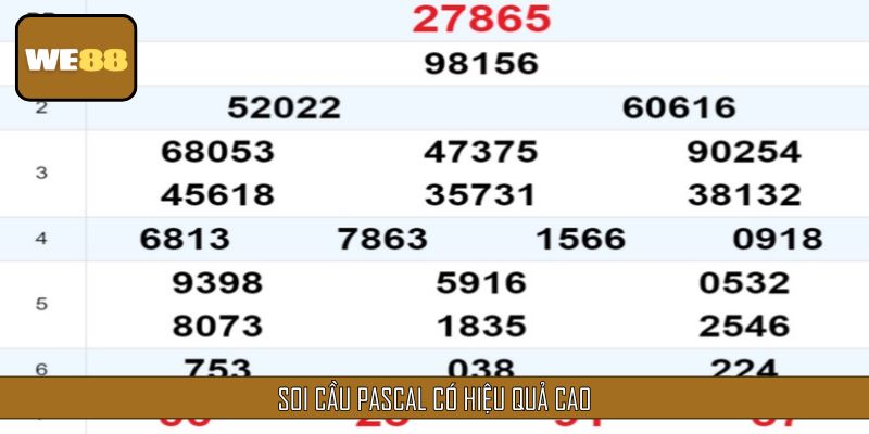 Chiến thuật đánh đề dạng pascal hiệu quả cao