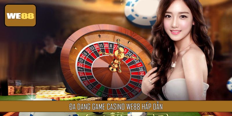 Cung cấp nhiều game Casino hấp dẫn