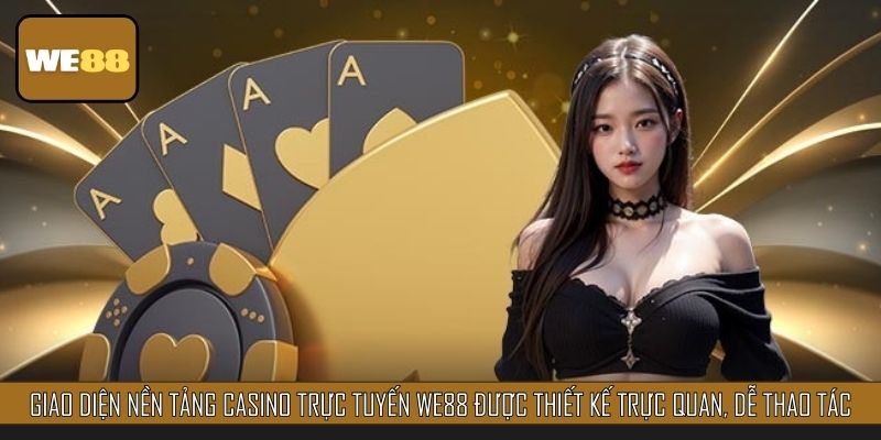 Giao diện nền tảng Casino Trực Tuyến được thiết kế trực quan, dễ thao tác
