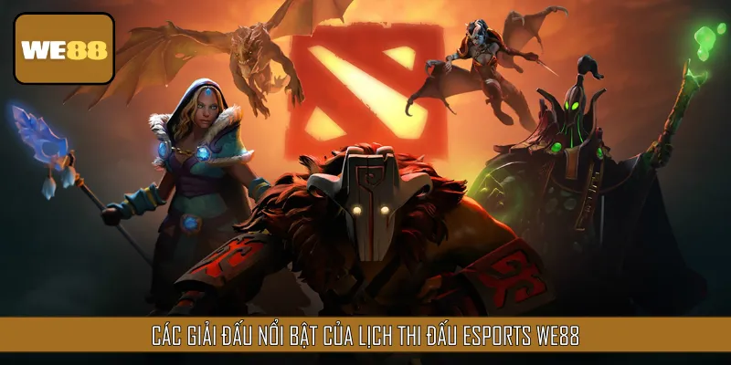 Các giải đấu Dota 2 đình đám