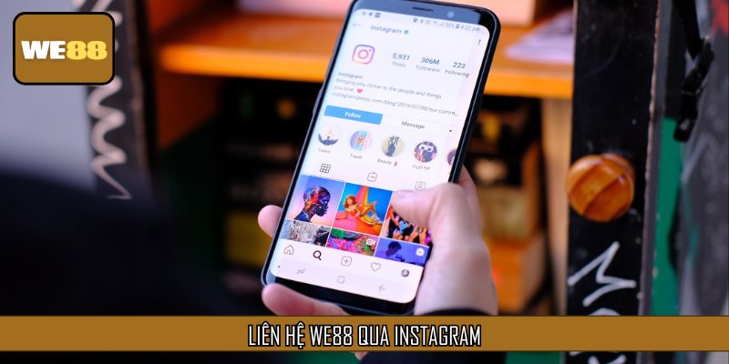 Hiện nay, bet thủ còn có thể Liên hệ qua kênh Instagram
