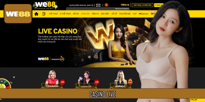 Casino Live mang đến cho bet thủ những trải nghiệm mới mẻ
